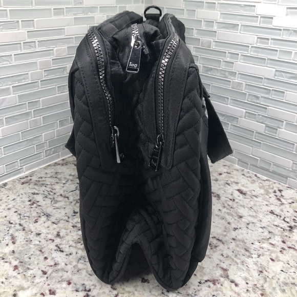 Lug Minibus Duffel Bag Carry All Brushed Black New - Picture 3 of 4